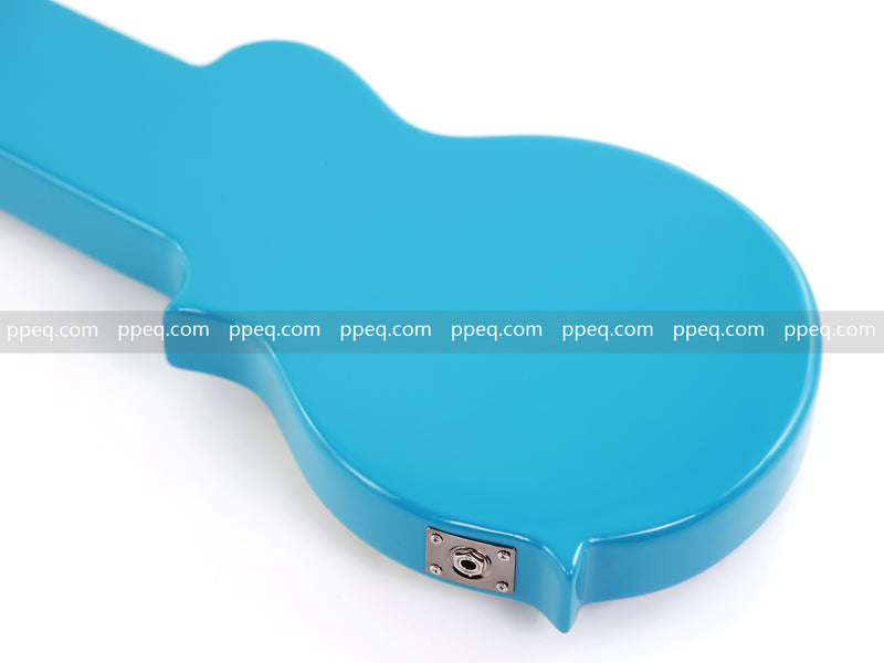 6-String Lap Steel Guitar with Gloss Bright Turquoise Finish (HY-2530)