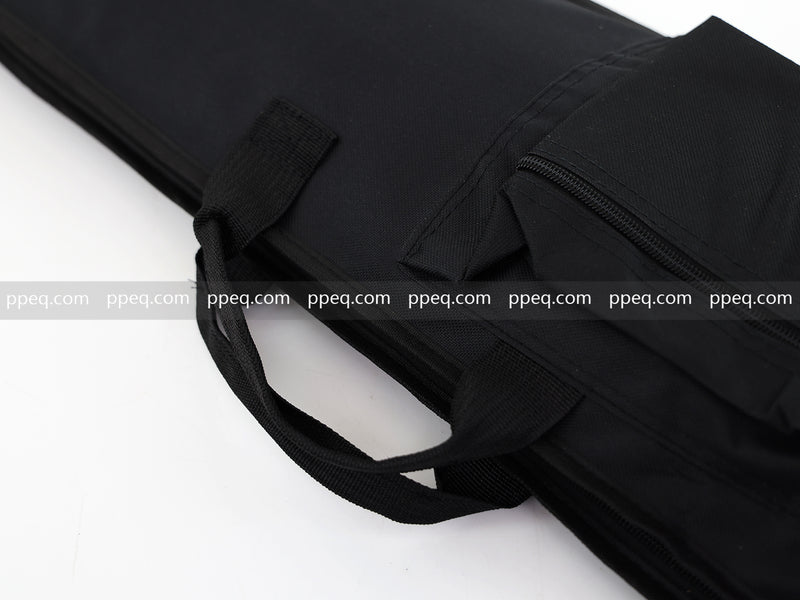 6-String Portable Short-Scale Electric Guitar with Red Glossy Finish (YMZ-264)