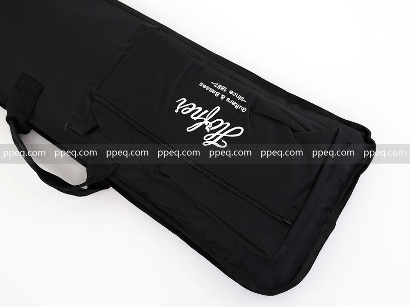 6-String Portable Short-Scale Electric Guitar with Red Glossy Finish (YMZ-264)