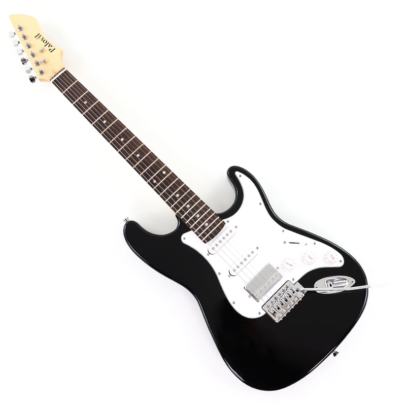 Pre-Sale 6-String ST-Style Electric Guitar with Gloss Black Finish (PHY-161F, Pre-Sale, Free & Fast Shipping, Tariff-free)