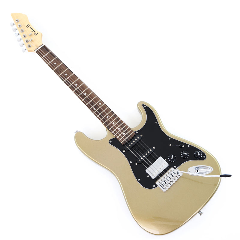 Pre-Sale 6-String ST-Style Electric Guitar with Gloss Silver Gray Metallic Finish (PHY-164F, Pre-Sale, Free & Fast Shipping, Tariff-free)