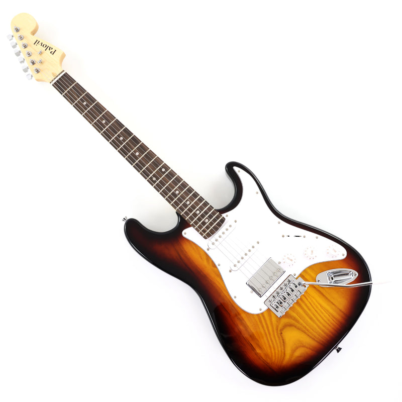 Pre-Sale 6-String ST-Style Electric Guitar with Gloss Sunburst Finish (PHY-171F, Pre-Sale, Free & Fast Shipping, Tariff-free)
