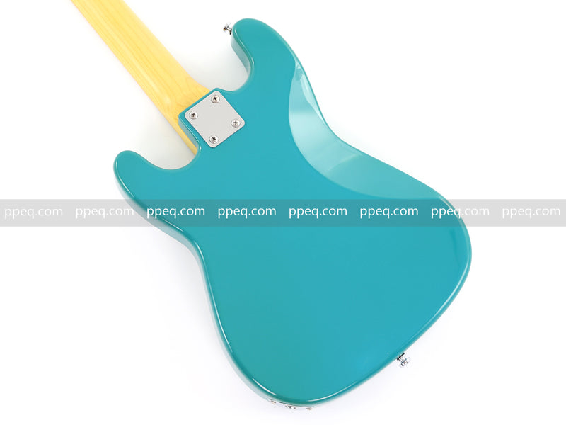 6-String ST-Style Electric Guitar with Gloss Turquoise Finish (HY-2557)