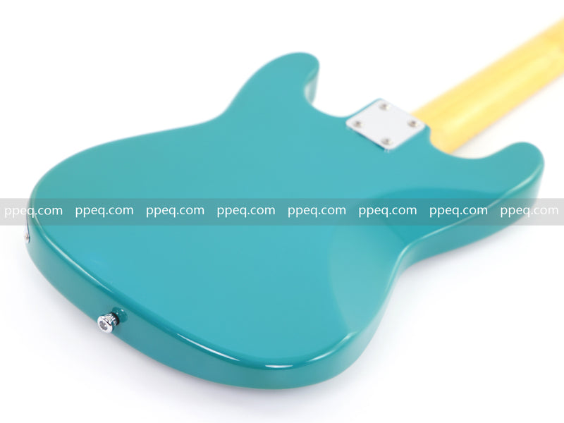 6-String ST-Style Electric Guitar with Gloss Turquoise Finish (HY-2557)