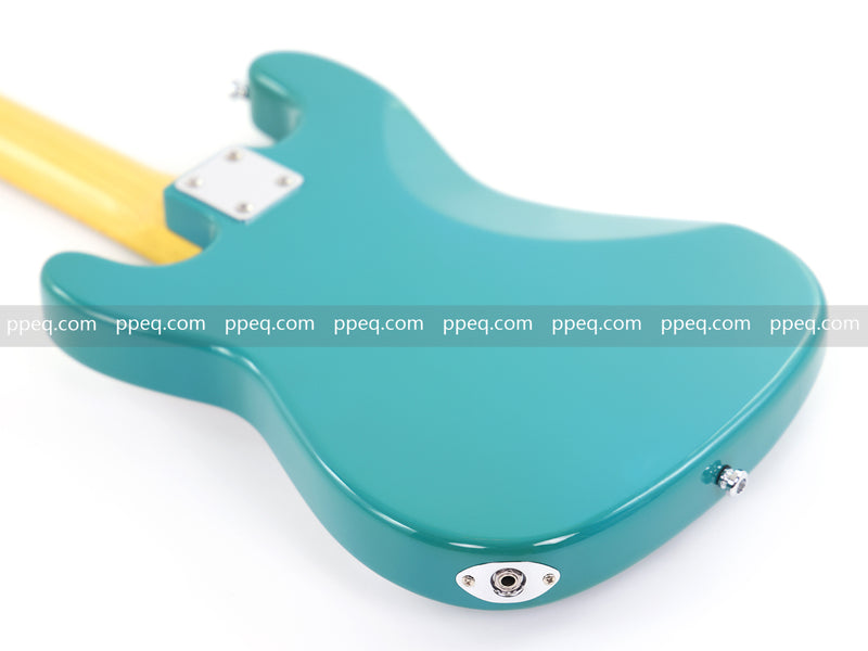 6-String ST-Style Electric Guitar with Gloss Turquoise Finish (HY-2557)