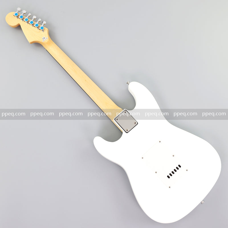 Pre-Sale 6-String ST-Style Electric Guitar with Gloss White Finish (PHY-169F, Pre-Sale, Free & Fast Shipping, Tariff-free)