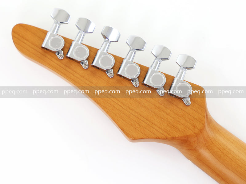 6-String ST-Style PC Body Electric Guitar with Gloss Hydrographic Graphic Finish (XST-304)