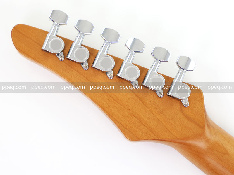 6-String ST-Style PC Body Electric Guitar with Gloss Mesmerizing Green Finish (XST-301)