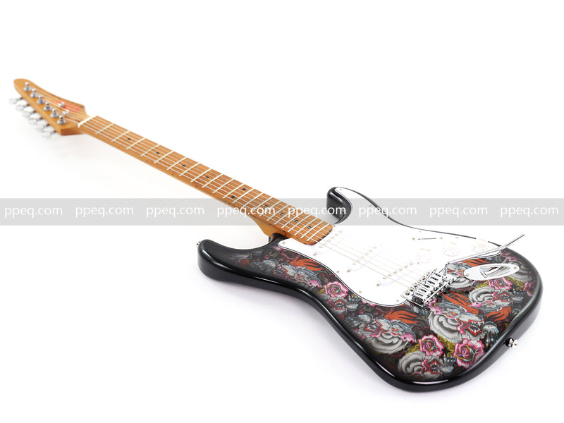 6-String ST-Style PC Body Electric Guitar with Gloss Mesmerizing Loong Finish (XST-302)