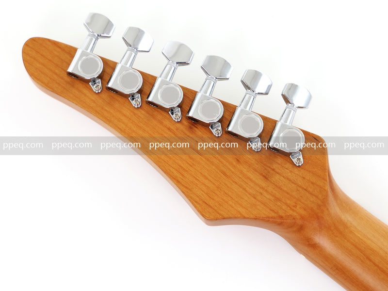 6-String ST-Style PC Body Electric Guitar with Matte Hydrographic Graphic Finish (XST-303)