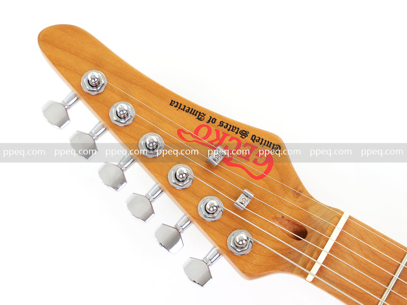 6-String ST-Style PC Body Electric Guitar with Matte Mesmerizing Loong Finish (XST-305)