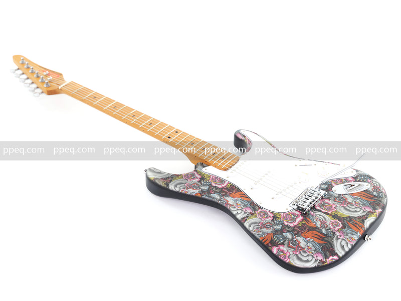 6-String ST-Style PC Body Electric Guitar with Matte Mesmerizing Loong Finish (XST-305)