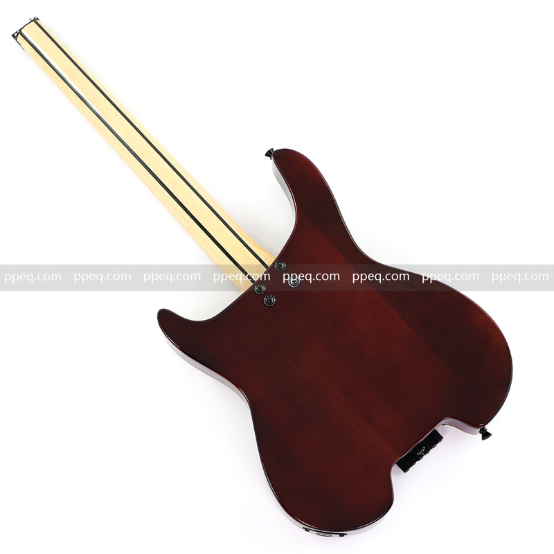 6-String Semi-Hollow Body Headless Electric Guitar (PWT-1902)