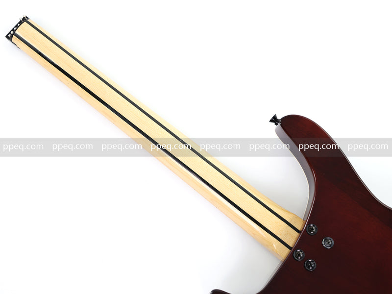 6-String Semi-Hollow Body Headless Electric Guitar (PWT-1902)