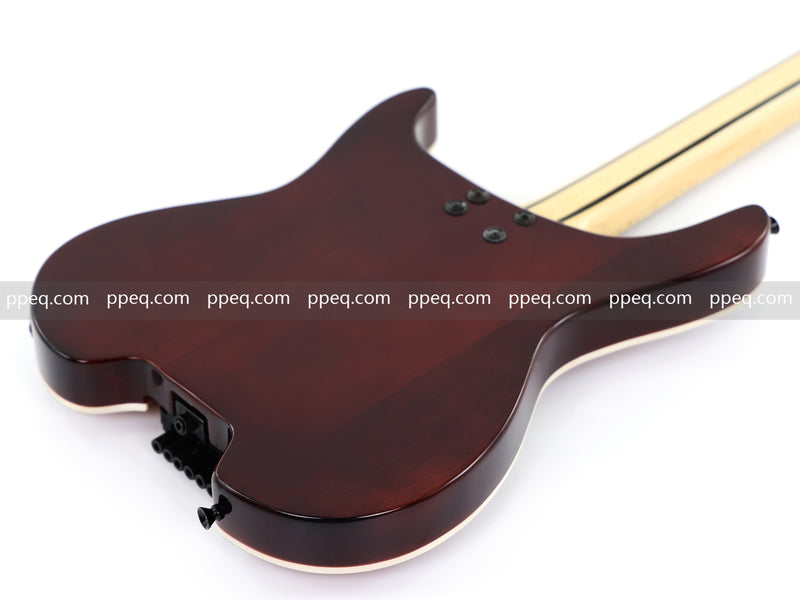 6-String Semi-Hollow Body Headless Electric Guitar (PWT-1902)