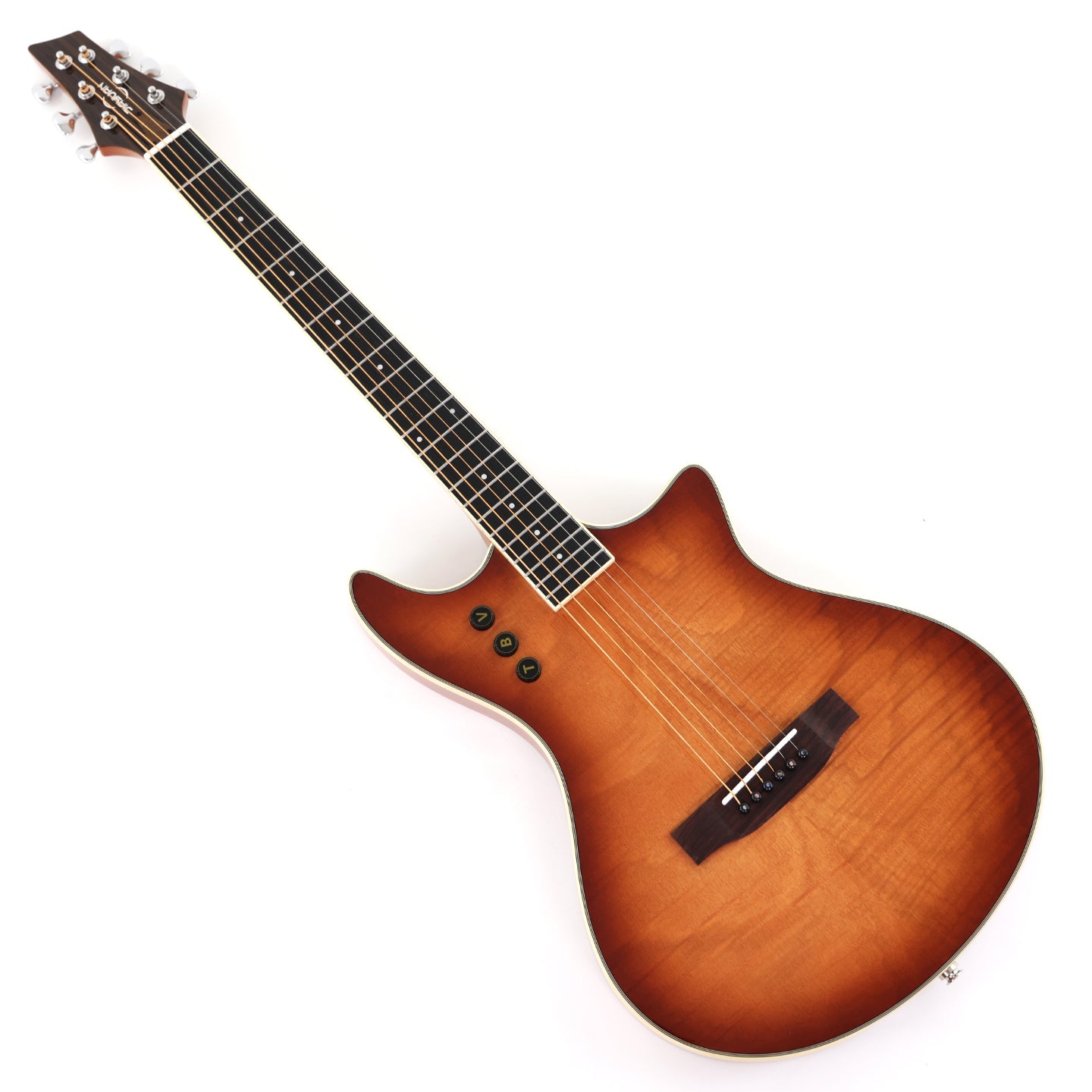 6-String Silent Practice Electric Guitar (PSG-480)