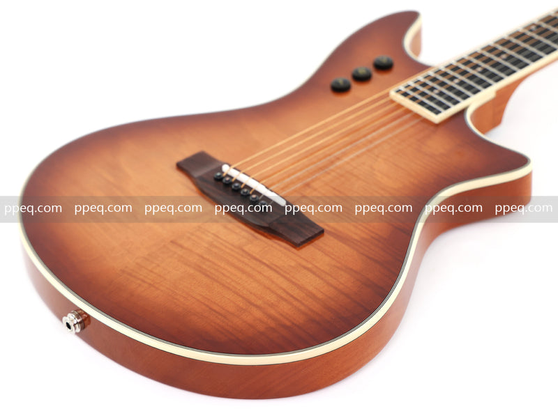 6-String Silent Practice Electric Guitar (PSG-480)