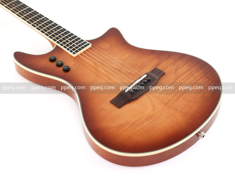 6-String Silent Practice Electric Guitar (PSG-480)