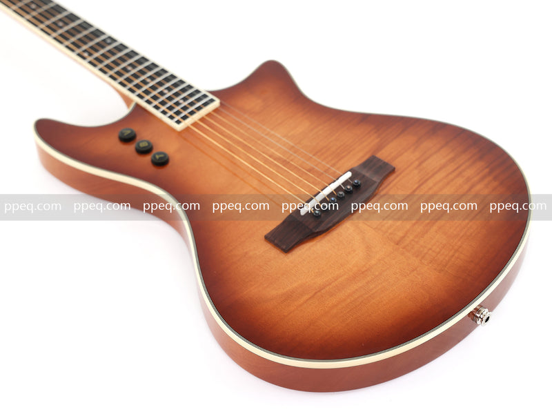 6-String Silent Practice Electric Guitar (PSG-480)