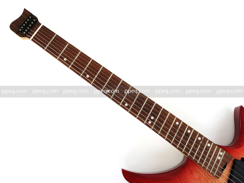 6-String Solid Ash Body Headless Electric Guitar with Matte Finish (PJX-523X)