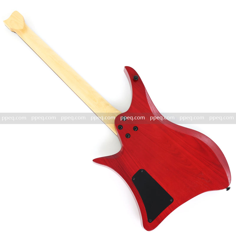 6-String Solid Ash Body Headless Electric Guitar with Matte Finish (PJX-523X)