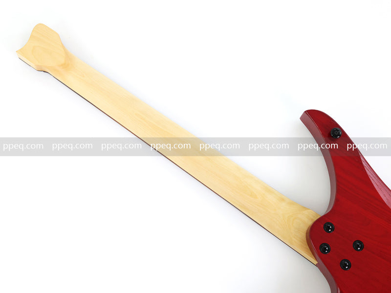 6-String Solid Ash Body Headless Electric Guitar with Matte Finish (PJX-523X)