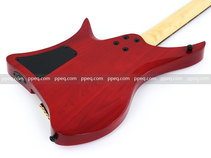 6-String Solid Ash Body Headless Electric Guitar with Matte Finish (PJX-523X)