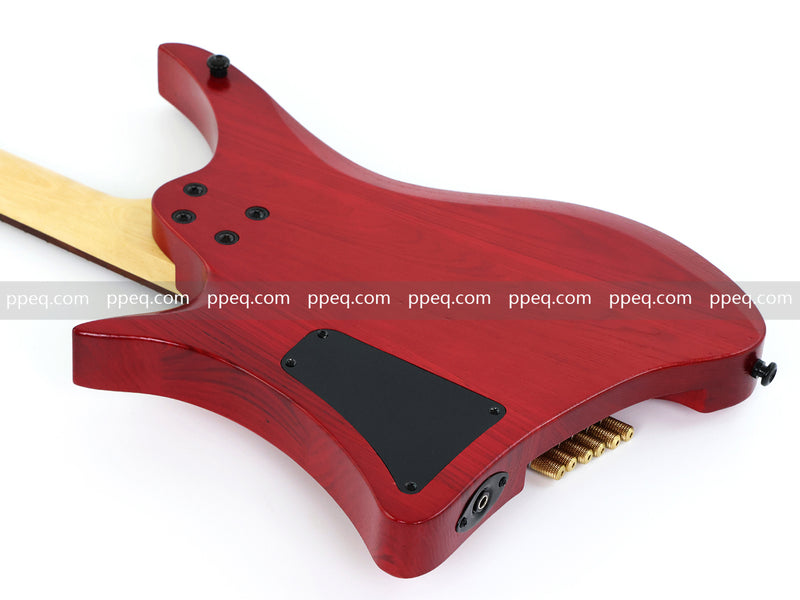 6-String Solid Ash Body Headless Electric Guitar with Matte Finish (PJX-523X)