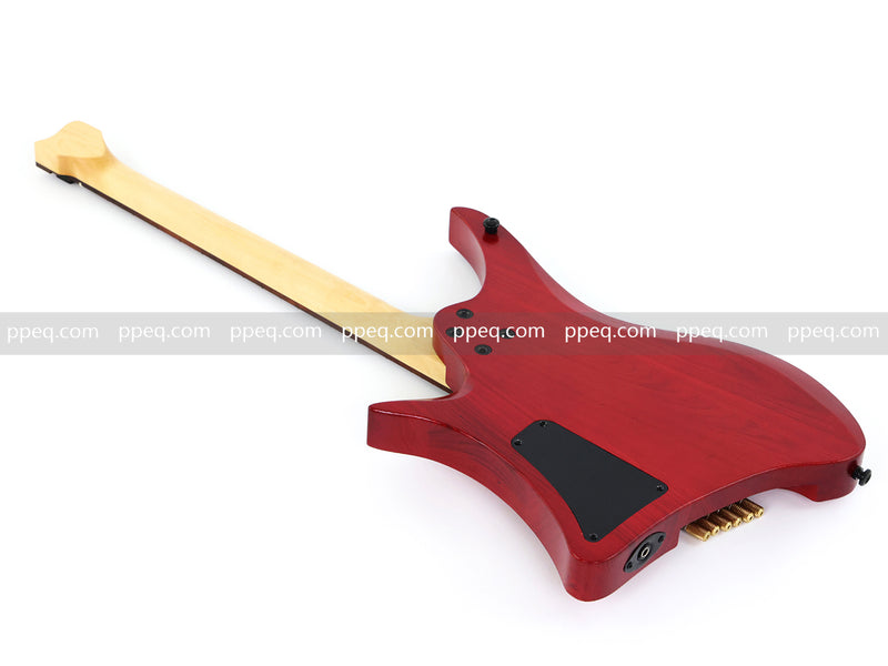 6-String Solid Ash Body Headless Electric Guitar with Matte Finish (PJX-523X)