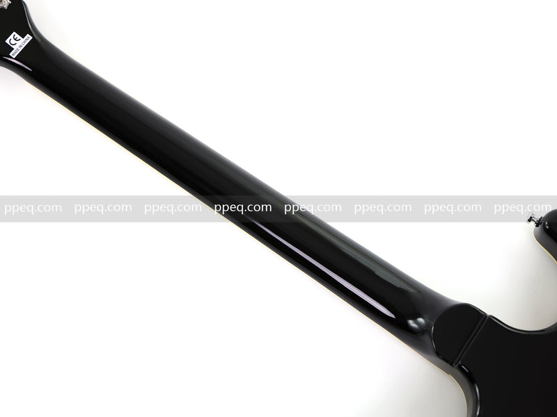 6-String Vintage Sunburst Electric Guitar with Gloss Finish (HY-2535)