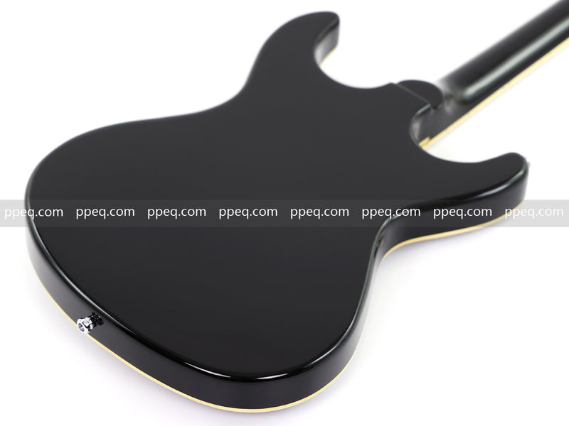 6-String Vintage Sunburst Electric Guitar with Gloss Finish (HY-2535)