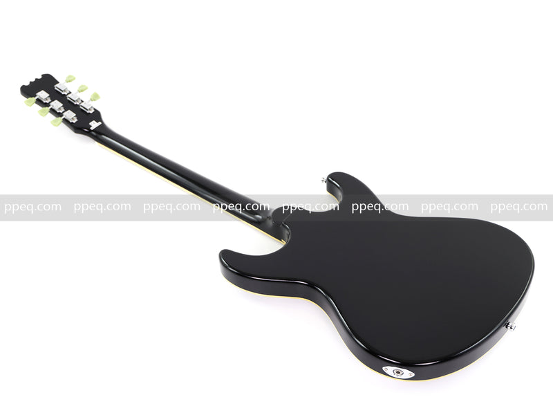 6-String Vintage Sunburst Electric Guitar with Gloss Finish (HY-2535)