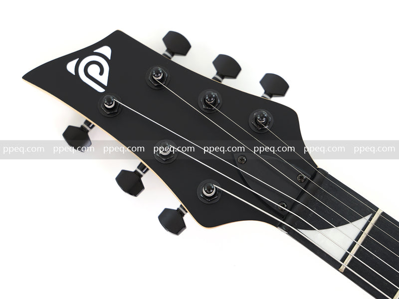 6-String Black Matte Finish Electric Guitar (YMZ-273)