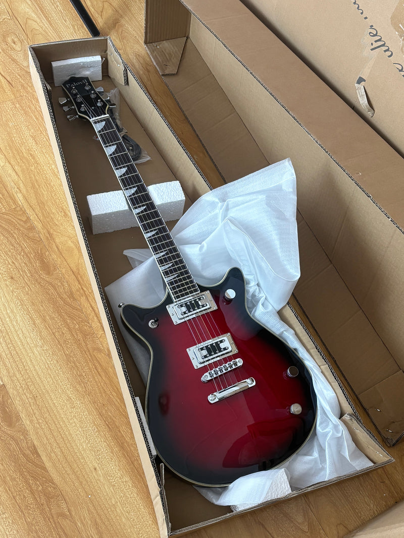 6-String Electric Guitar with Gloss Finish (HY-2538)