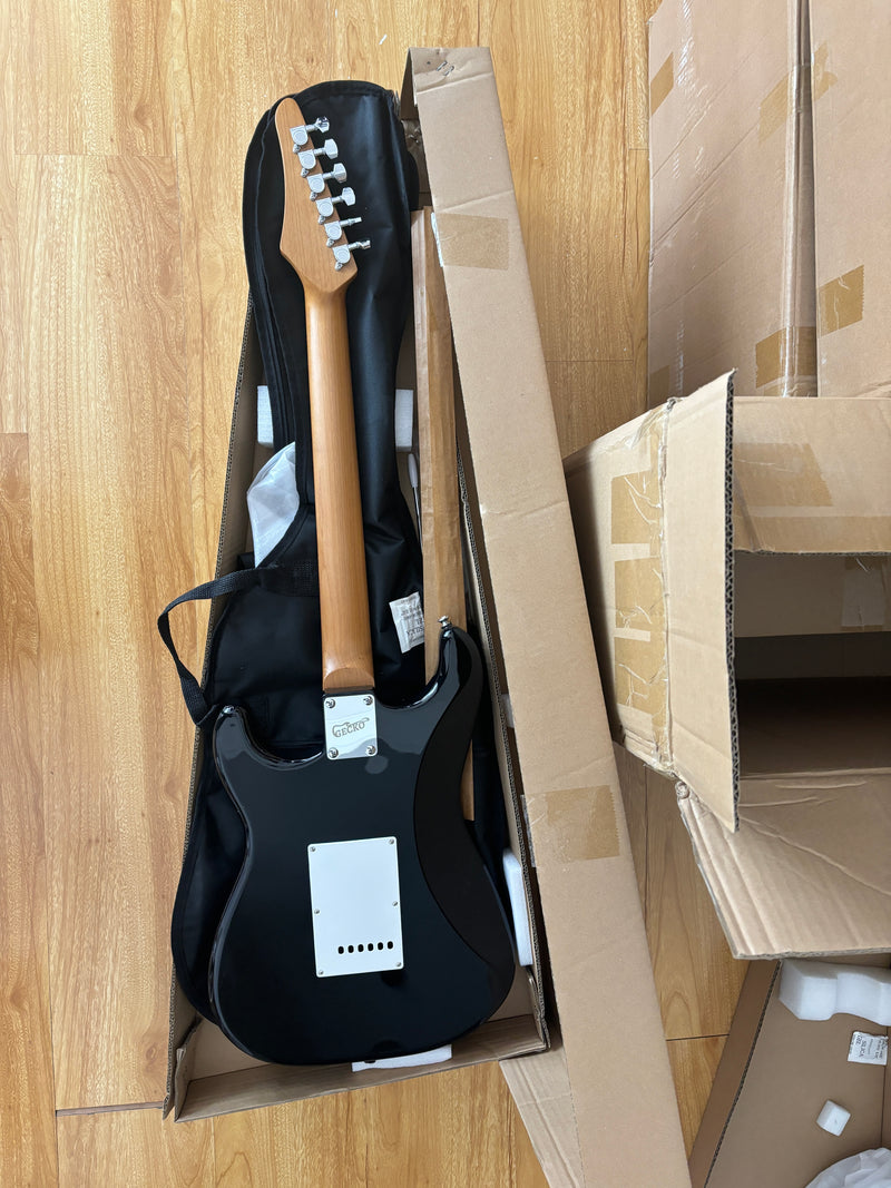 6-String ST-Style PC Body Electric Guitar with Gloss Hydrographic Graphic Finish (XST-304)