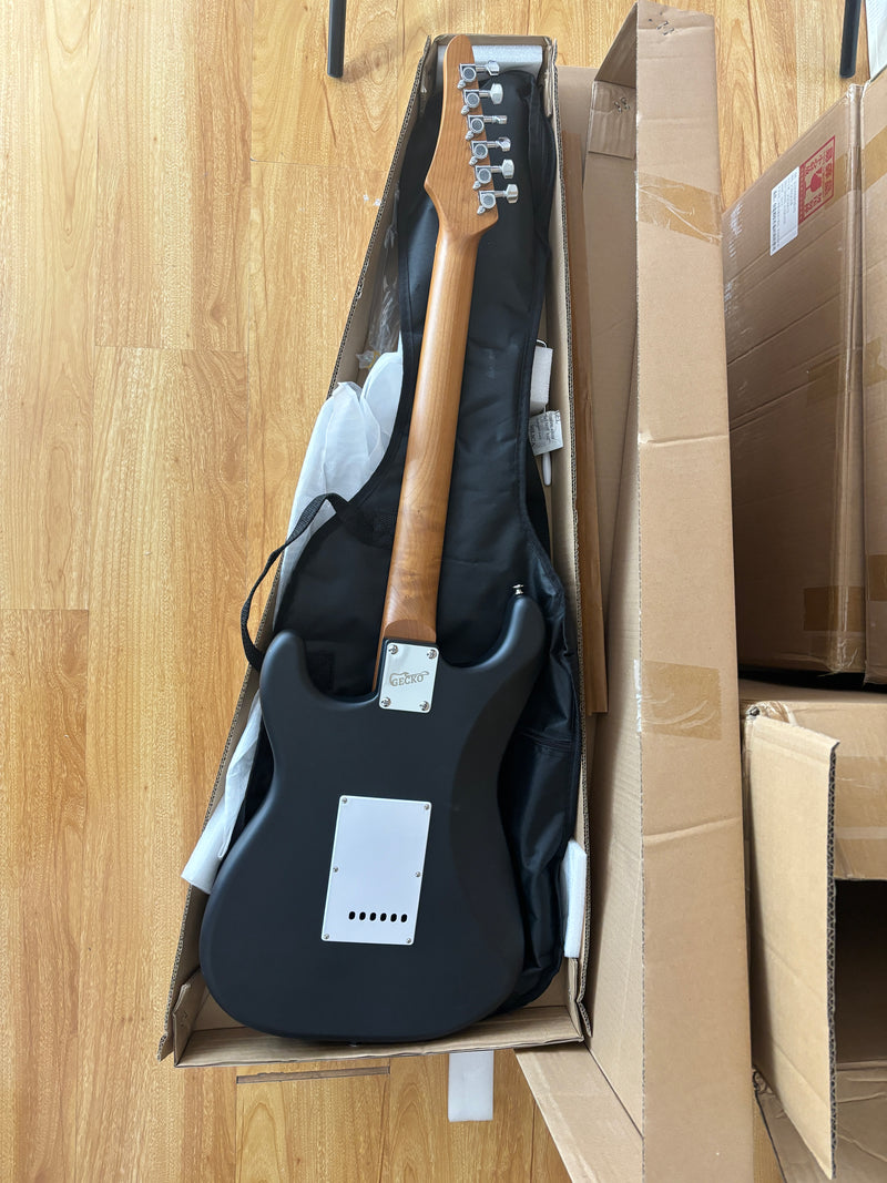 6-String ST-Style PC Body Electric Guitar with Matte Hydrographic Graphic Finish (XST-303)