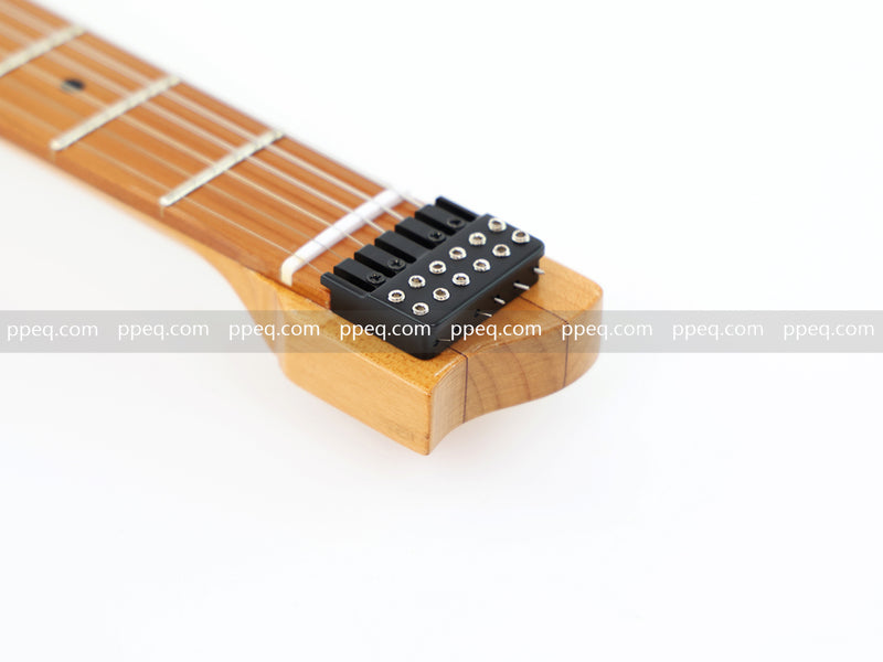 6-String Tapered Neck ResinBurl Body Headless Electric Guitar (PHG-006)