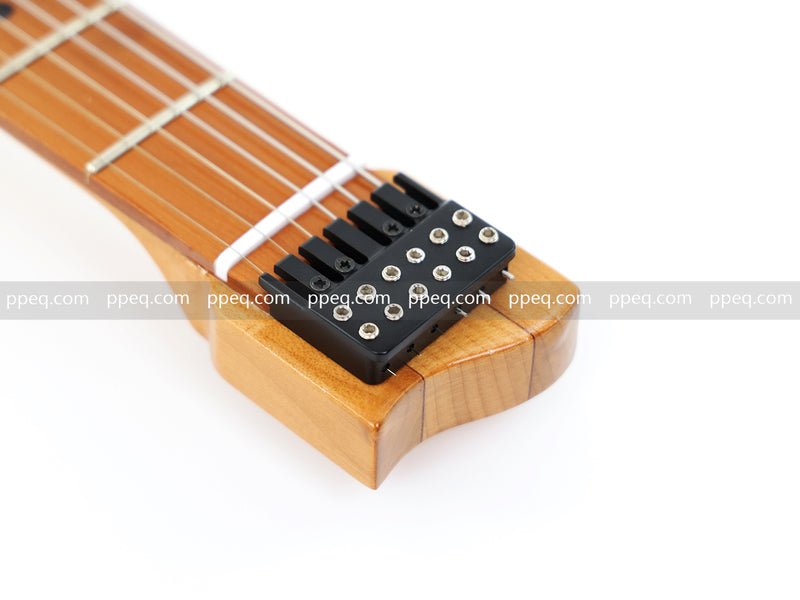 6-String Tapered Neck ResinBurl Body Headless Electric Guitar (PHG-008)