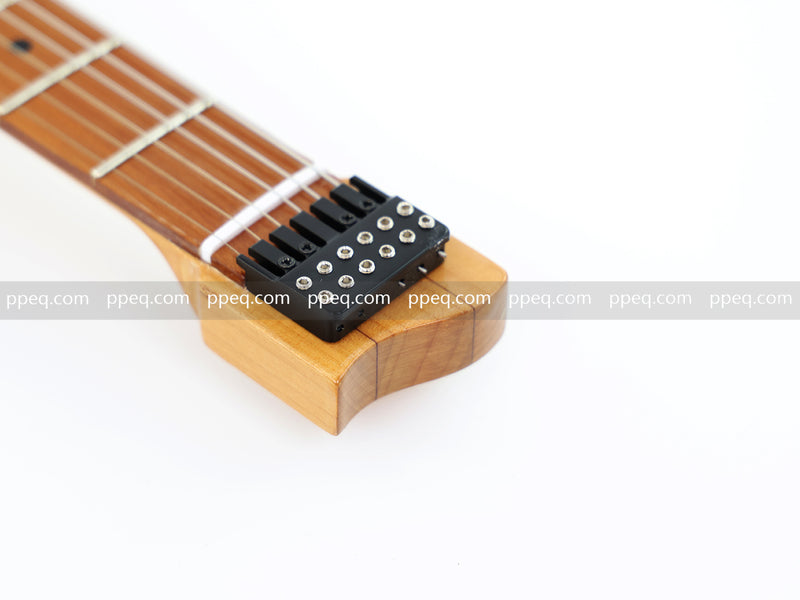 6-String Tapered Neck ResinBurl Body Headless Electric Guitar (PHG-013)