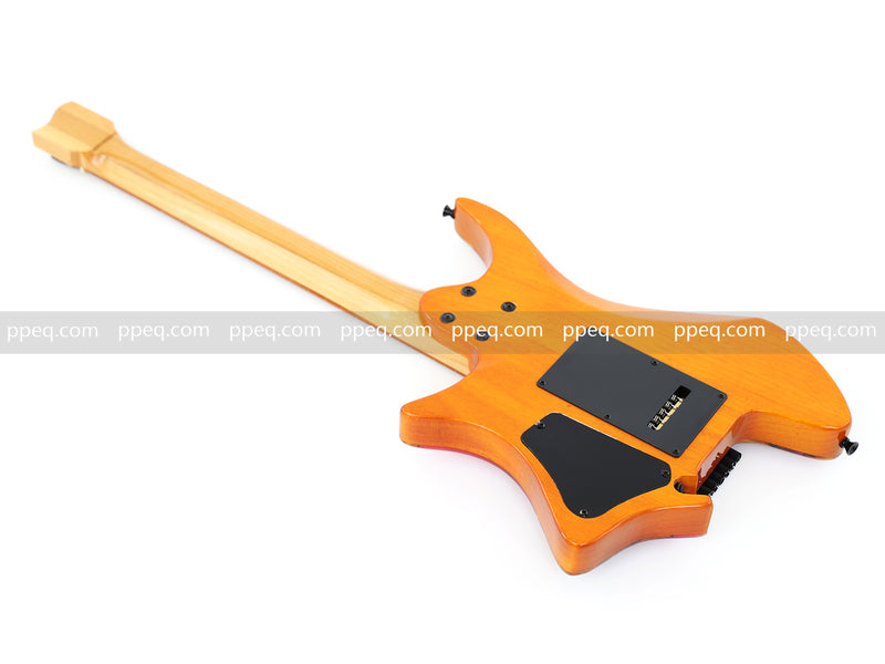 7-String Tapered Neck ResinBurl Body Headless Electric Guitar (PHG-002)