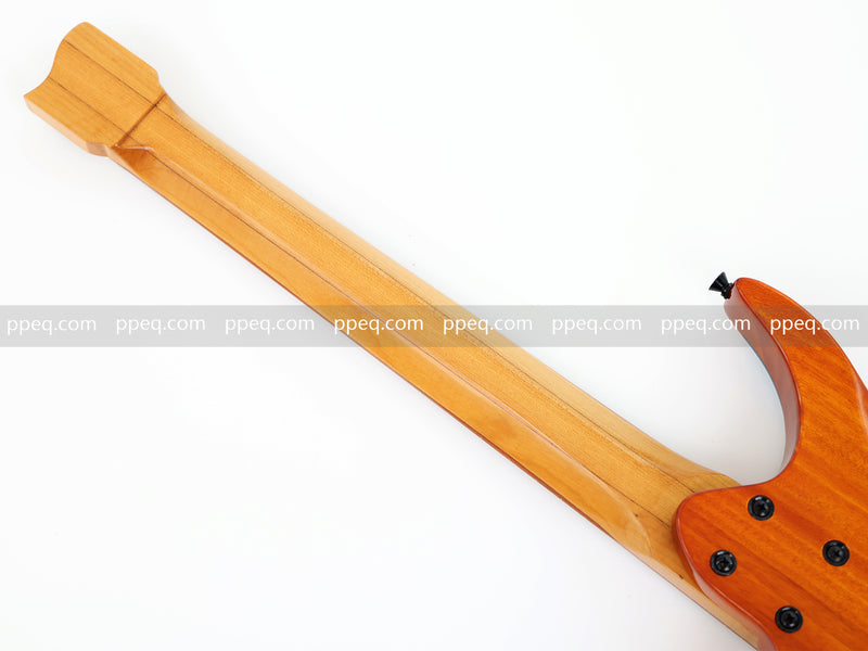 7-String Tapered Neck ResinBurl Body Headless Electric Guitar (PHG-003)