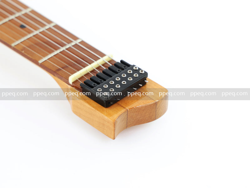 7-String Tapered Neck ResinBurl Body Headless Electric Guitar (PHG-014)