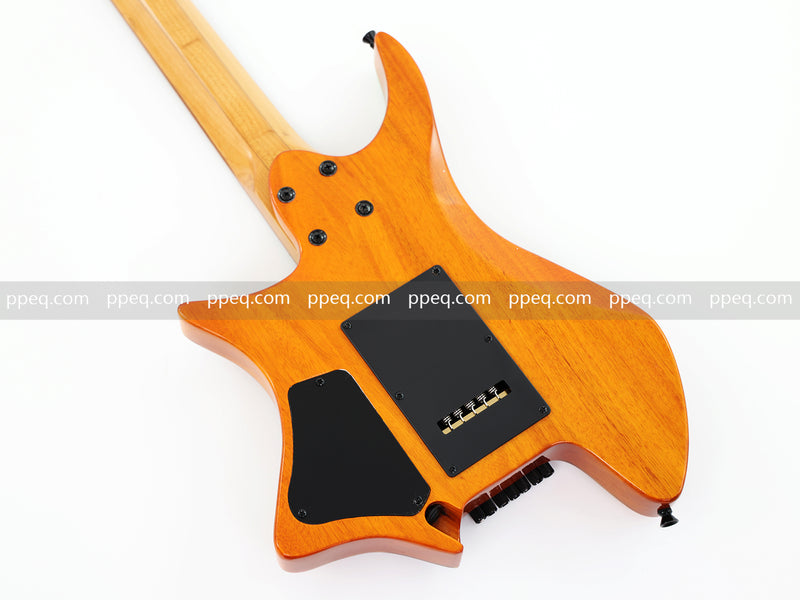 7-String Tapered Neck ResinBurl Body Headless Electric Guitar (PHG-015)