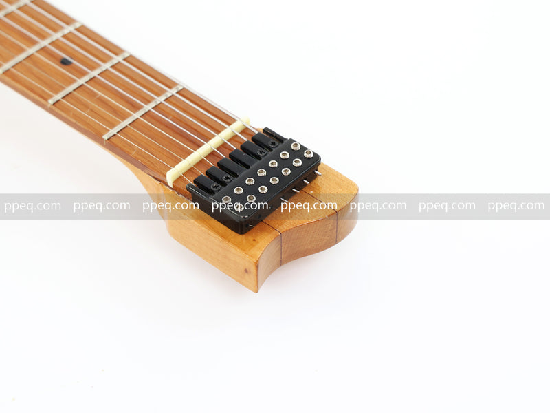 7-String Tapered Neck ResinBurl Body Headless Electric Guitar (PHG-018)