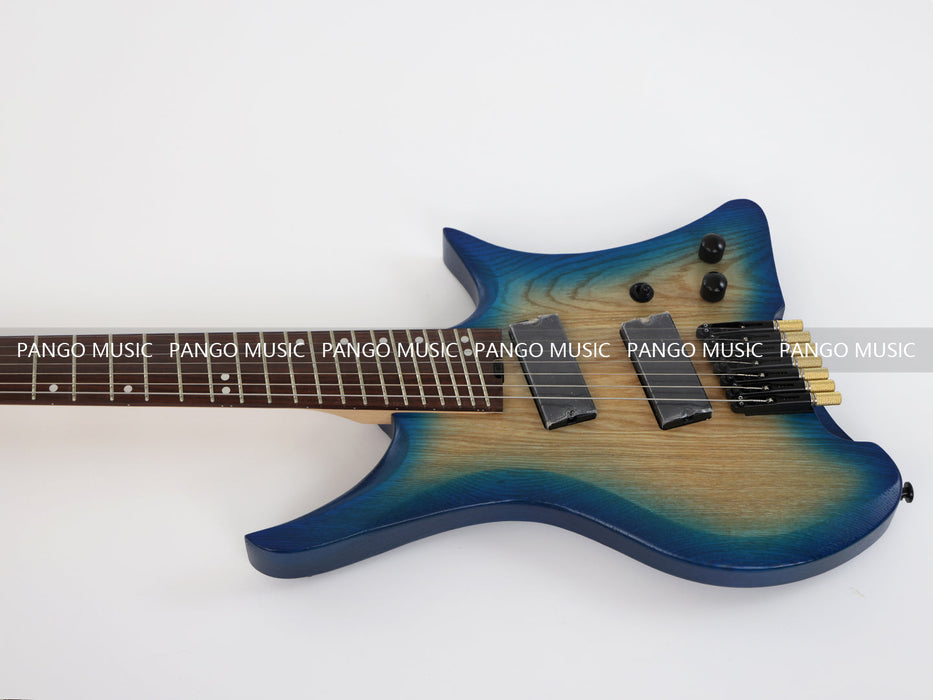 7 Strings Ash Wood Body Headless Style Electric Guitar (PJX-570)