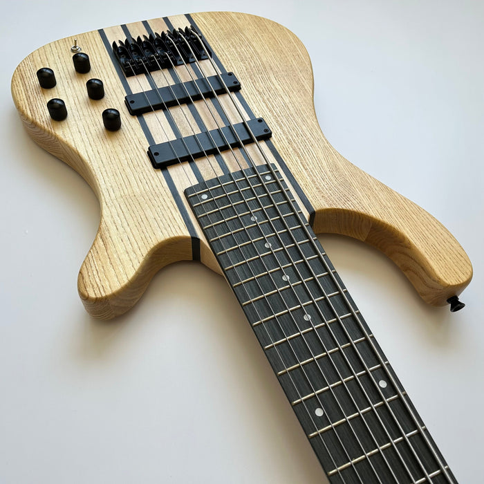 7 Strings Neck Through Design Electric Bass Guitar (PSY-750)