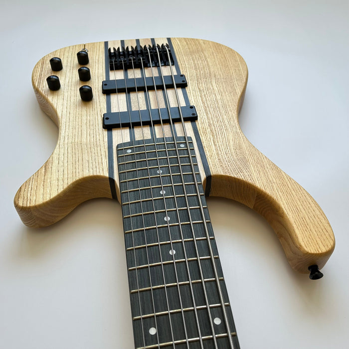 7 Strings Neck Through Design Electric Bass Guitar (PSY-750)