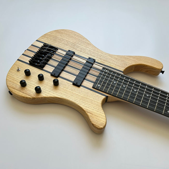 7 Strings Neck Through Design Electric Bass Guitar (PSY-750)