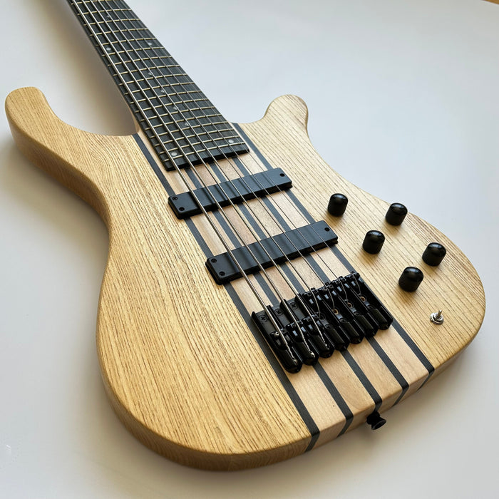 7 Strings Neck Through Design Electric Bass Guitar (PSY-750)