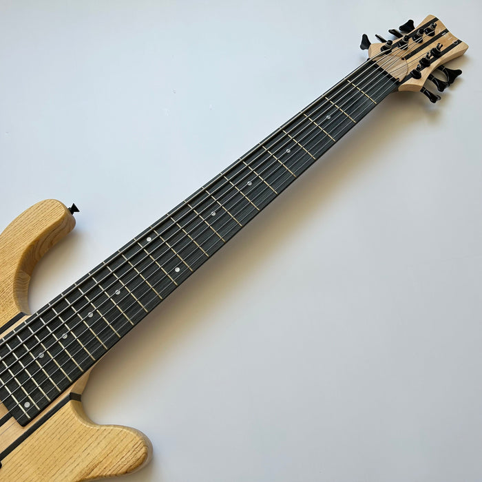 7 Strings Neck Through Design Electric Bass Guitar (PSY-750)